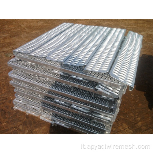 Maglia metallica perforata in alluminio
